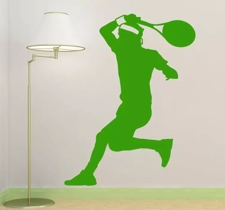 Tennis Stroke Wall Sticker - TenStickers