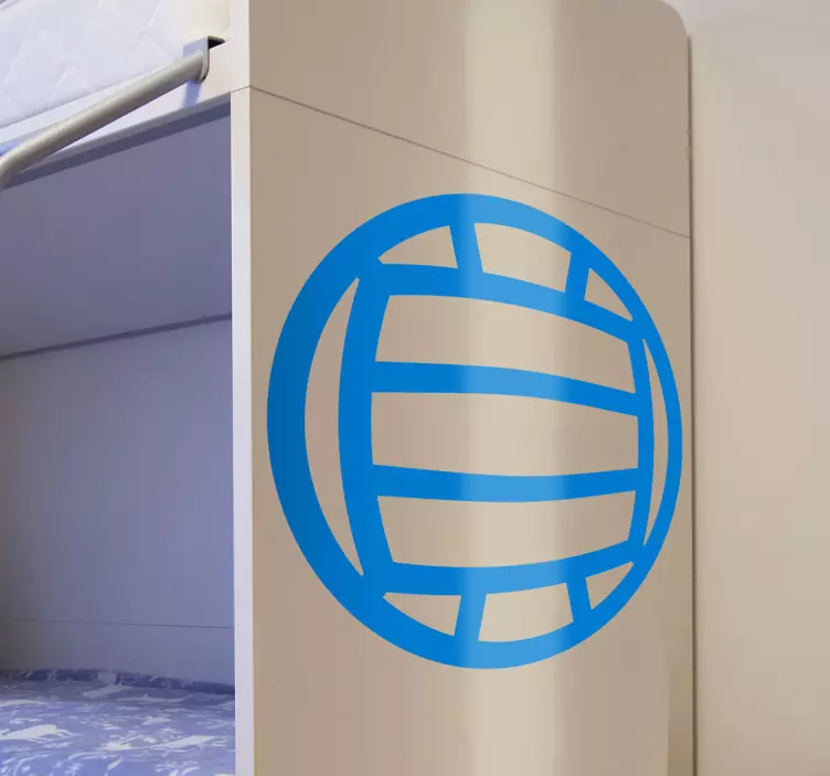 Volley Ball Sticker - TenStickers