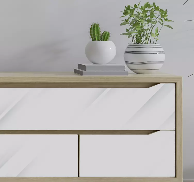White background furniture sticker - TenStickers