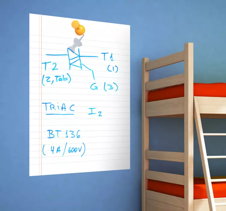 Whiteboard Children Sticker - TenStickers