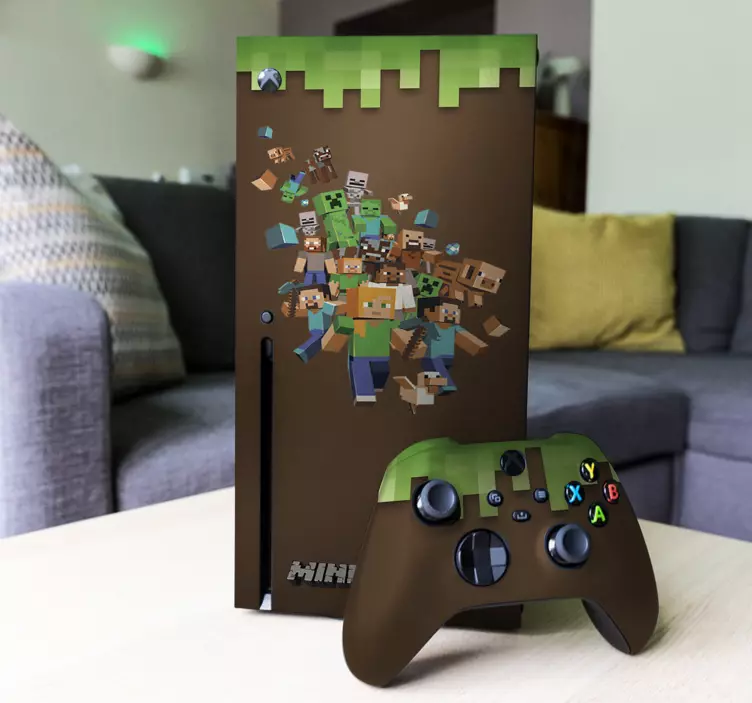 Xbox Minecraft Skin - TenStickers