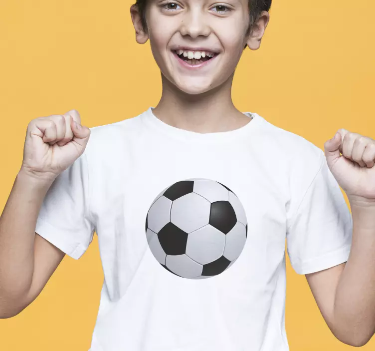 Football balloon custom t-shirt - TenStickers