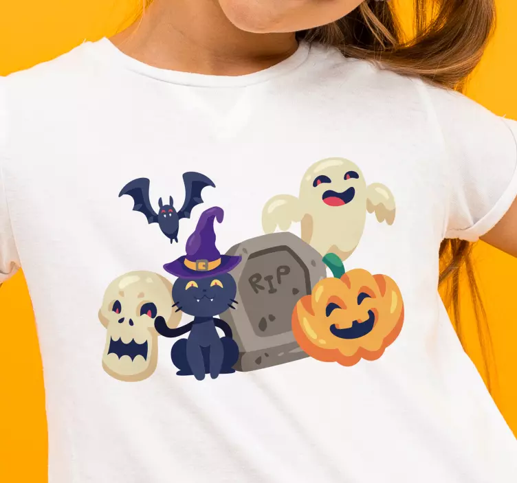 funny halloween symbols  Halloween shirt - TenStickers