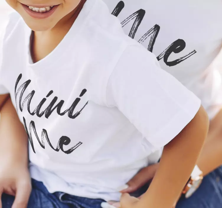 Me and mini me shirt Mother daughter shirt - TenStickers