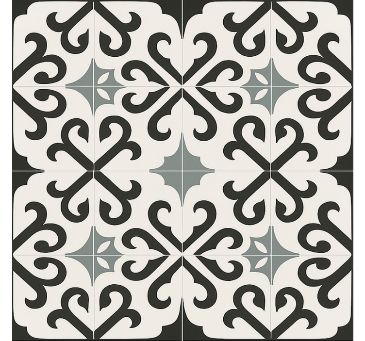 Stokke Tripp Trapp dining room vinyl rug - TenStickers