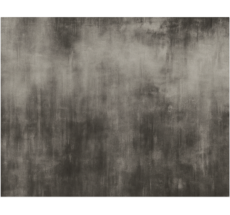 Dark grey woodlands effect kitchen vinyl rug - TenStickers