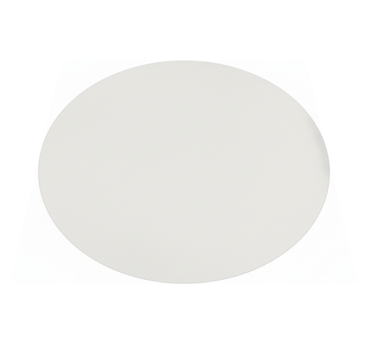 Living room vinyl rug simple "cloud dancer" - TenStickers