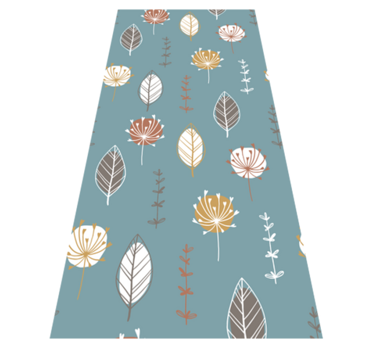 Kitchen vinyl rug nordic park design - TenStickers