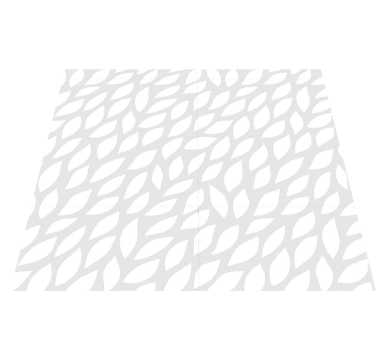 Bedroom vinyl rug seamless floral design - TenStickers