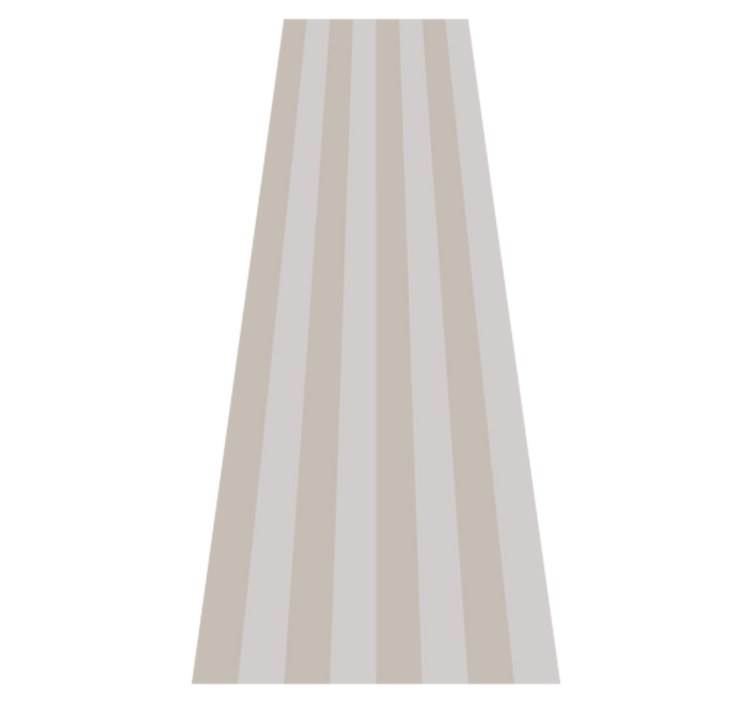 Bedroom vinyl rug in vertical stripes hamptons style - TenStickers