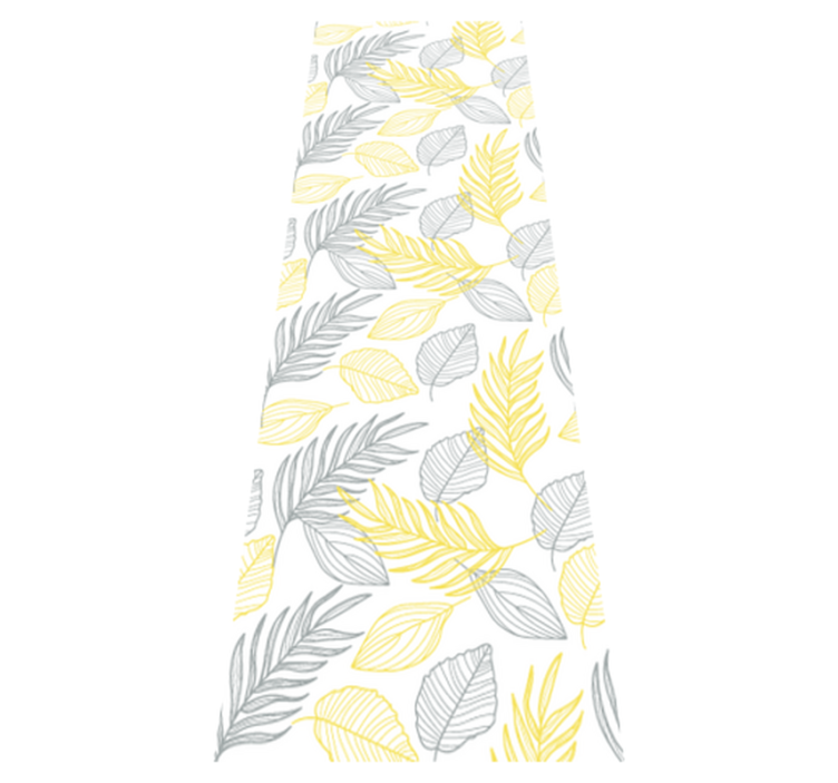 Bedroom vinyl rug in pantone leaf green - TenStickers