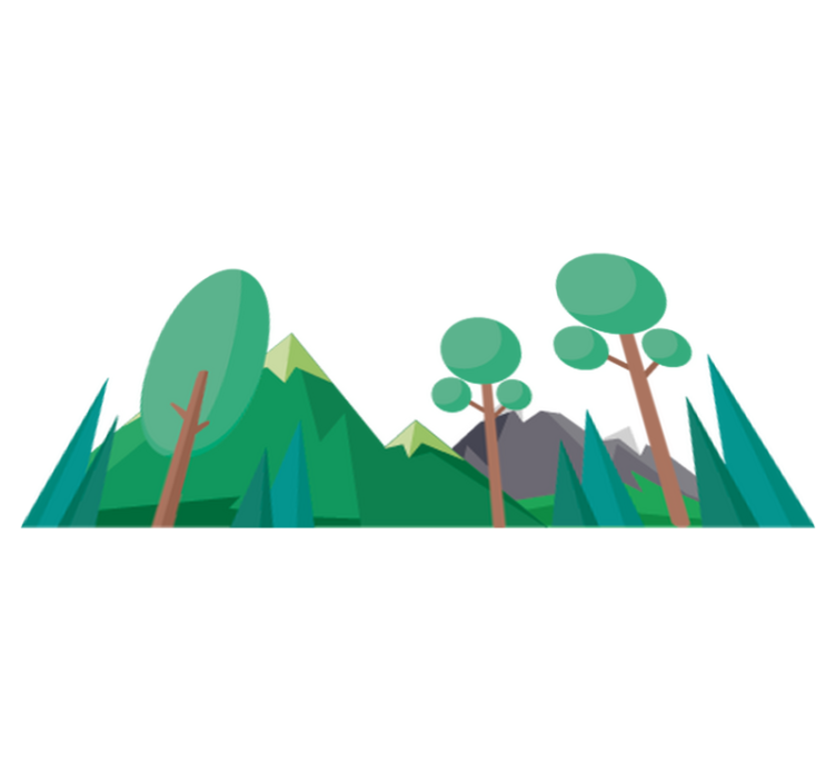 Nature vinyl rug christiania denmark - TenStickers