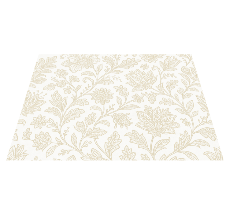 Decorative bohemian bedroom vinyl rug - TenStickers