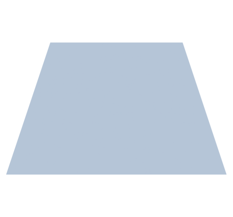 Geometric vinyl rug in grey simple color - TenStickers