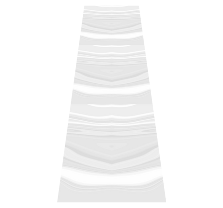 Bathroom vinyl rug close up of white marble - TenStickers