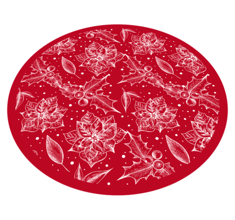 elegant vinylrugs christmas style - TenStickers
