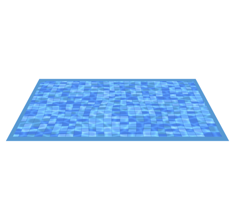 swimming pool mosaic mosaic floor tiles - TenStickers