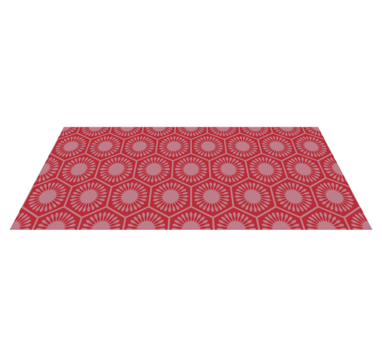 Circular Motif Ensemble geometric rugs - TenStickers