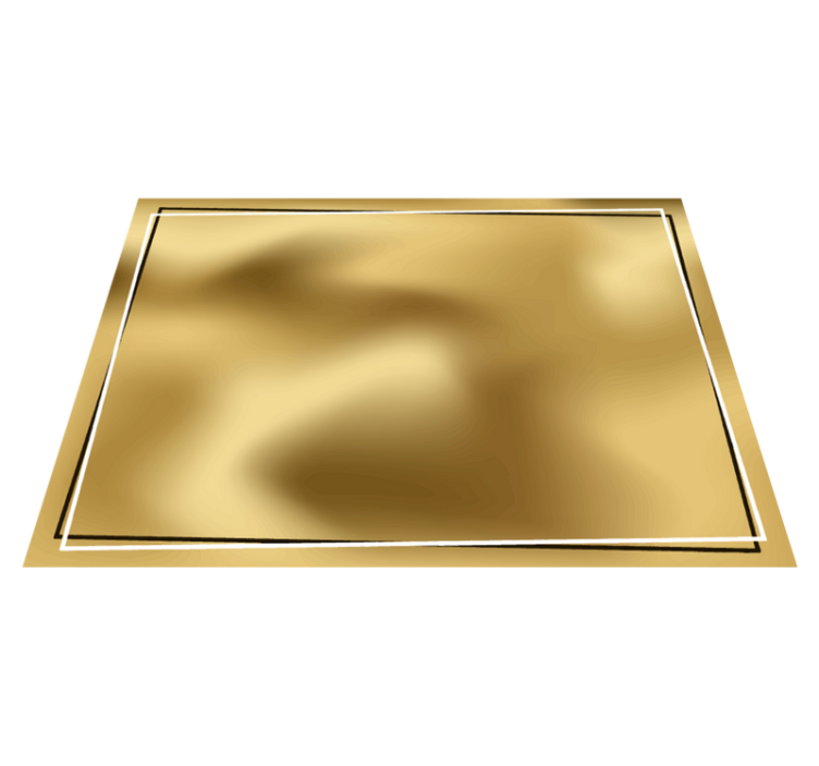 Metallic Sheen minimalist vinyl rug - TenStickers