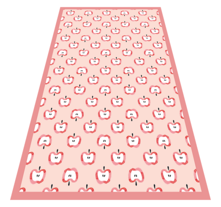 Playful Nursery Motifs vinyl rug - TenStickers