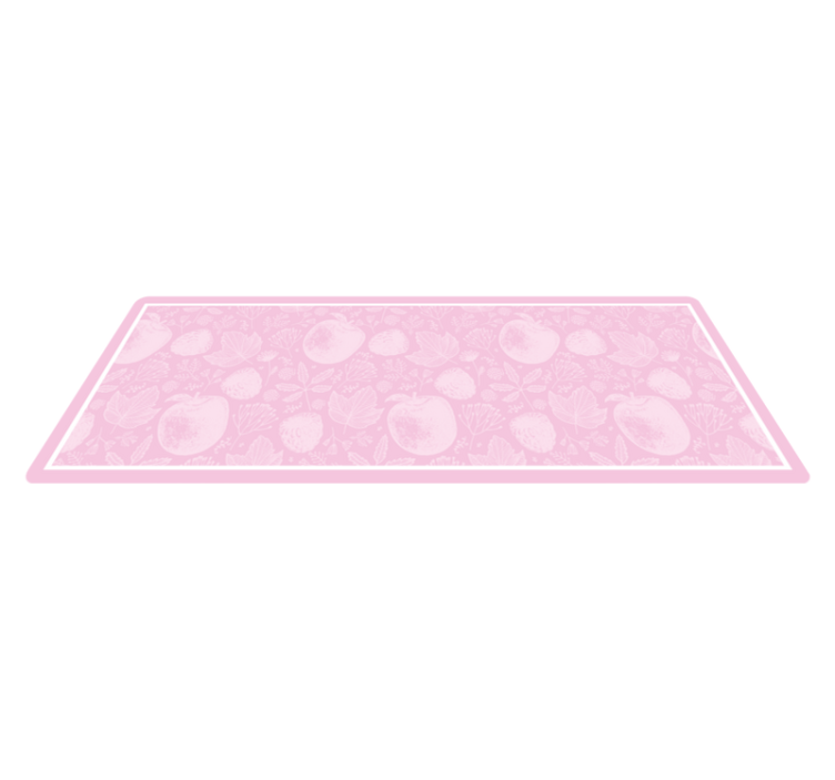 Pastel Bubble Motif nursery vinyl rug - TenStickers