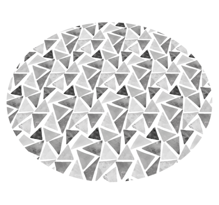 Geometric Marble Texture geometric vinyl rug - TenStickers