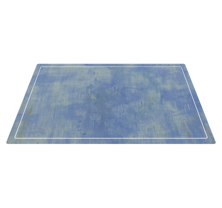 Blue Textured Surface textured vinyl rug - TenStickers