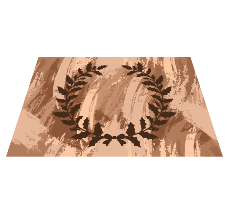 Camouflage Elegance animal print vinyl rug - TenStickers