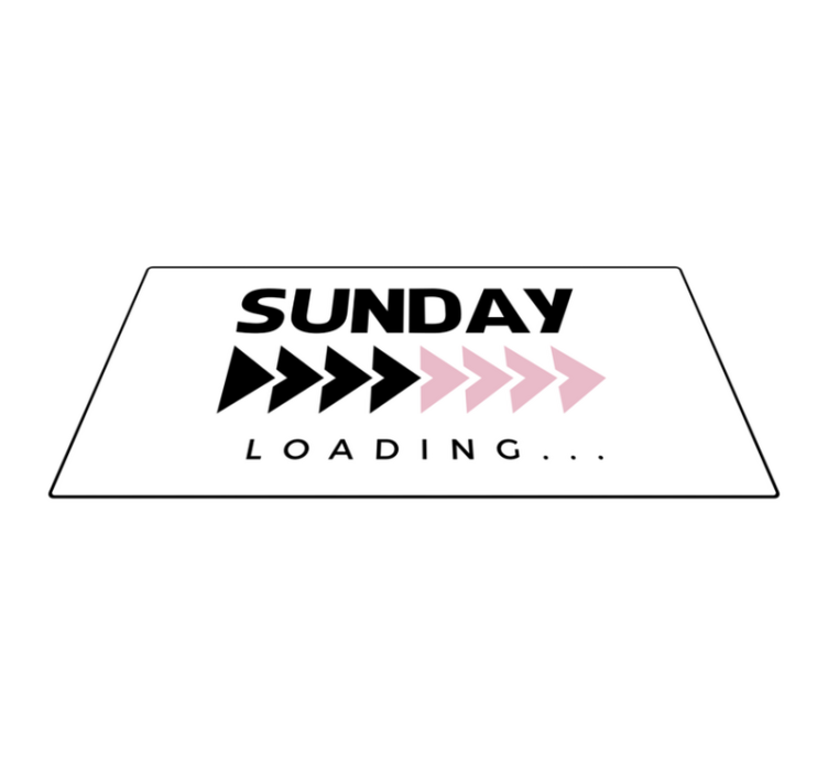 Loading Sunday custom rug - TenStickers