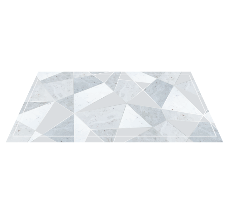 Abstract tile composition tile carpet - TenStickers