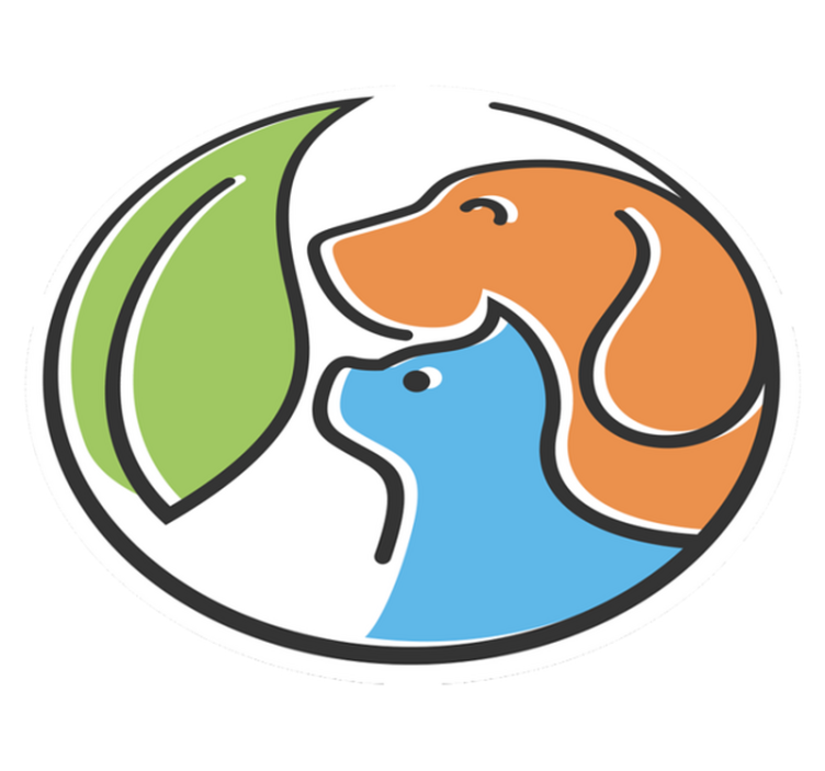 Abstract creature faces animal vinyl rug - TenStickers