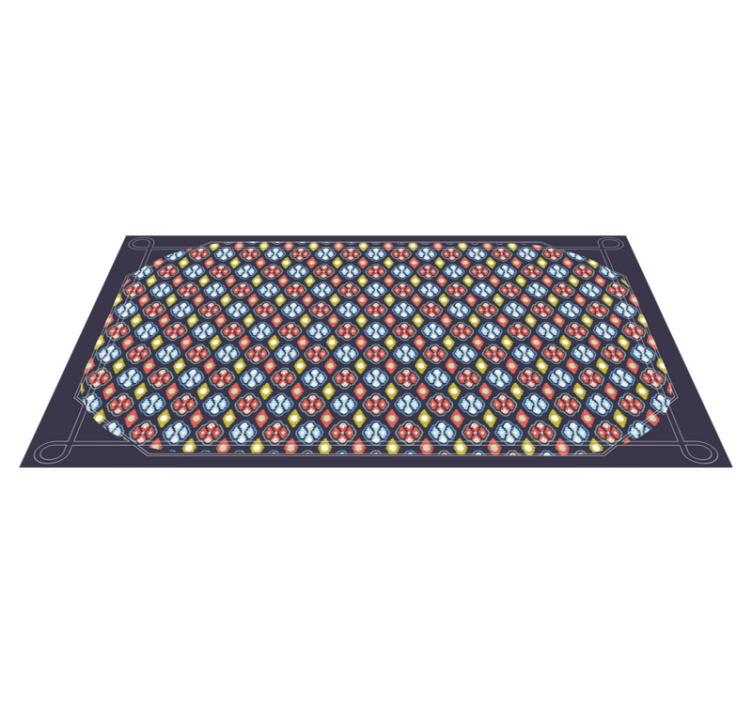 Colorful vintage design vintage rug - TenStickers