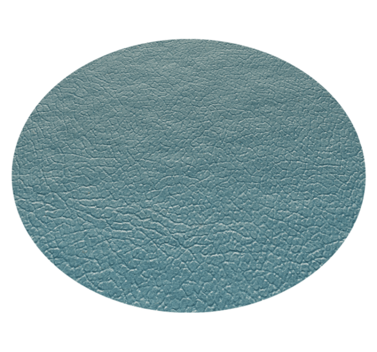 Textured vinyl rug with cracked teal effect - TenStickers