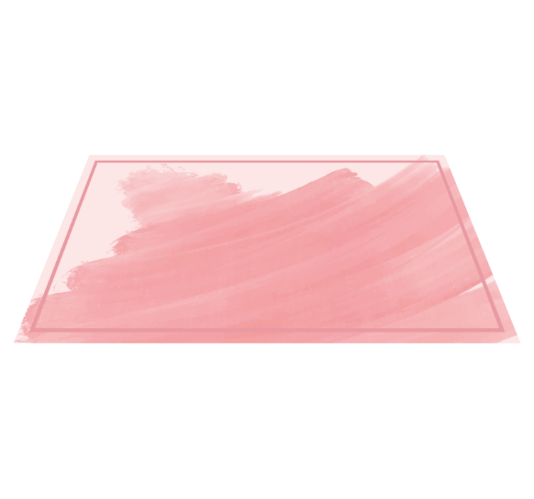 Soft pink shades bedroom vinyl rug - TenStickers