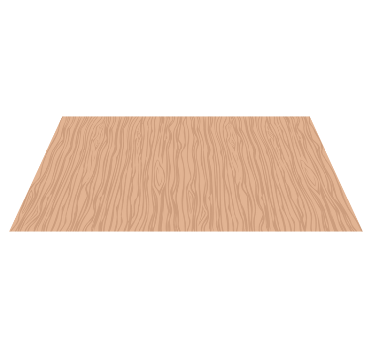 Natural Texture wood vinyl rug - TenStickers