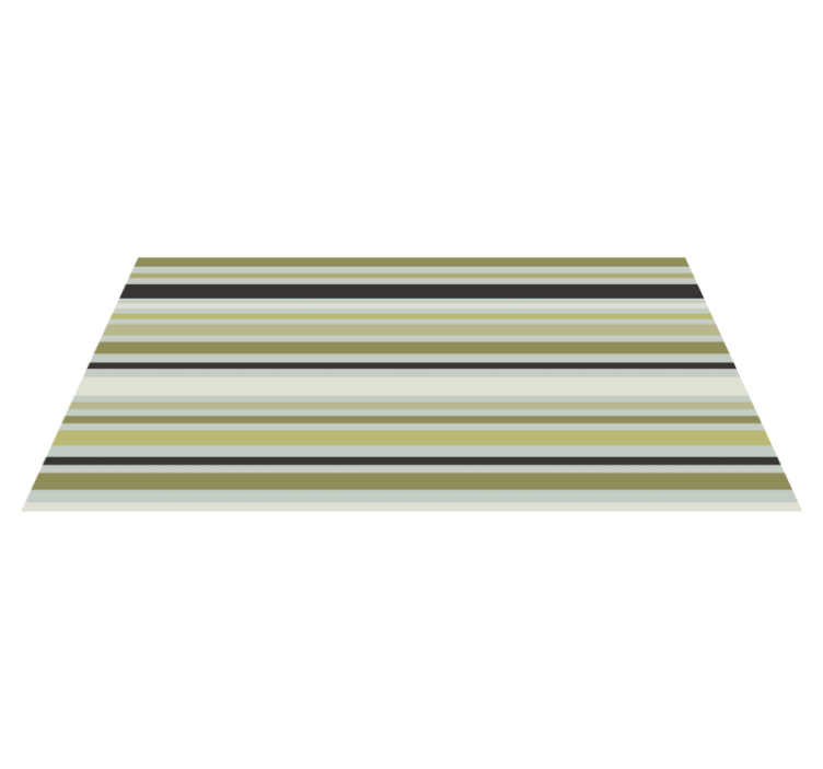 Striped Pattern Overlay stripes vinyl rug - TenStickers