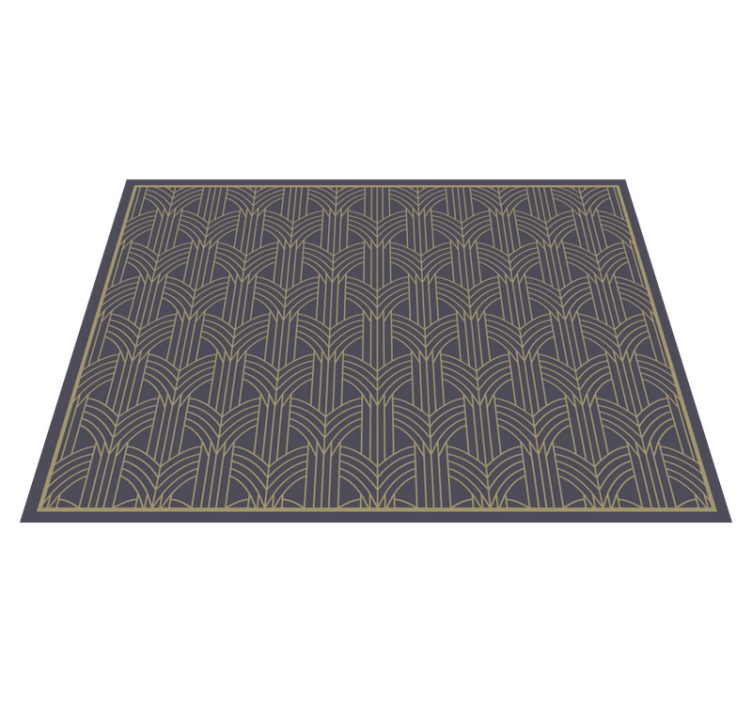 Elegant Geometric Pattern geometric rugs - TenStickers