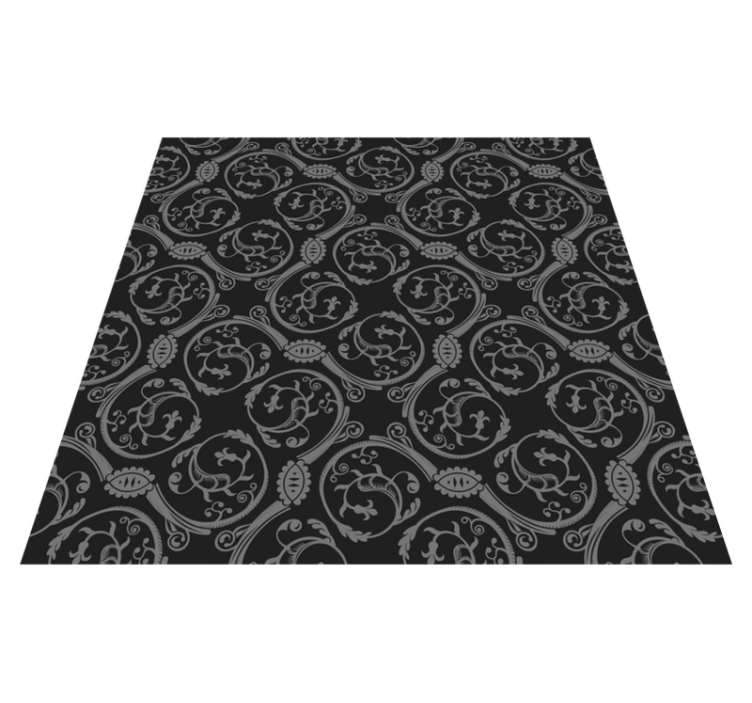 Ornate Mandala Pattern mandala rug - TenStickers