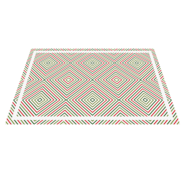 Geometric Diamond Pattern geometric rugs - TenStickers