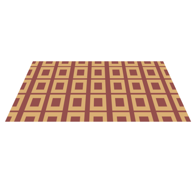 Geometric Squares geometric rugs - TenStickers