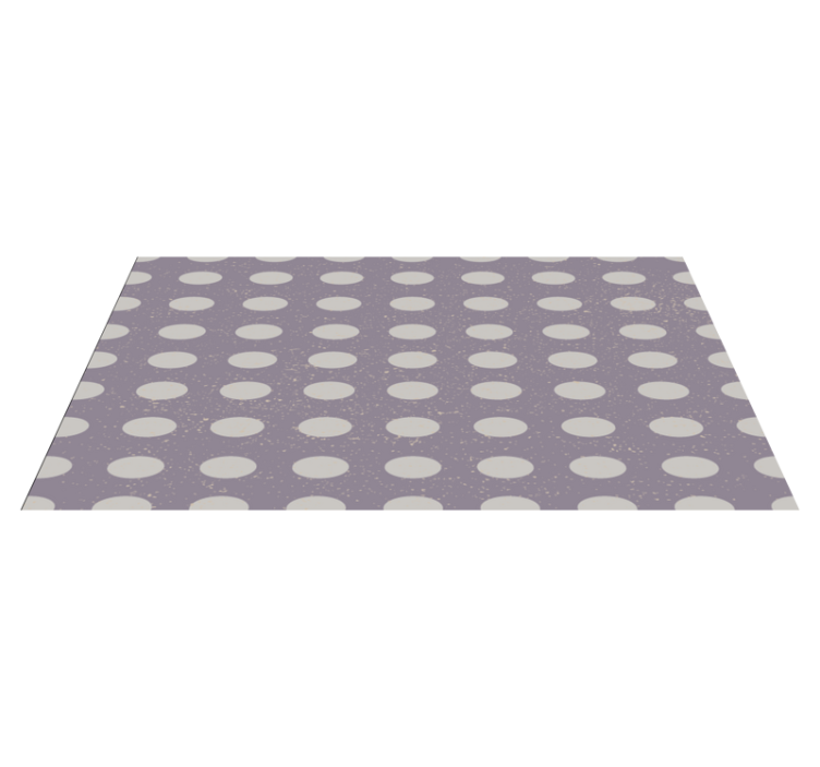Minimalist Polka Dot Pattern geometric rugs - TenStickers