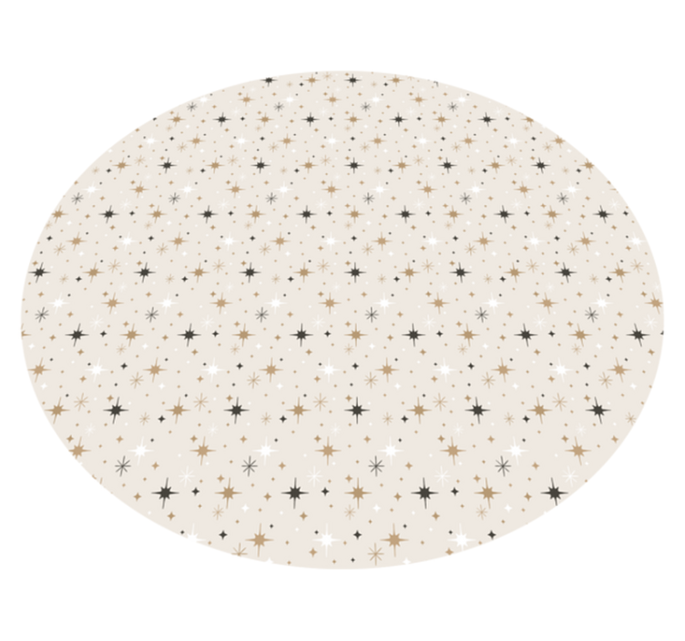 Starry Pattern star rug - TenStickers