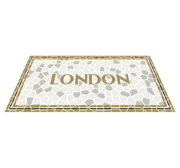 LONDON MOSAIC mosaic floor tiles - TenStickers