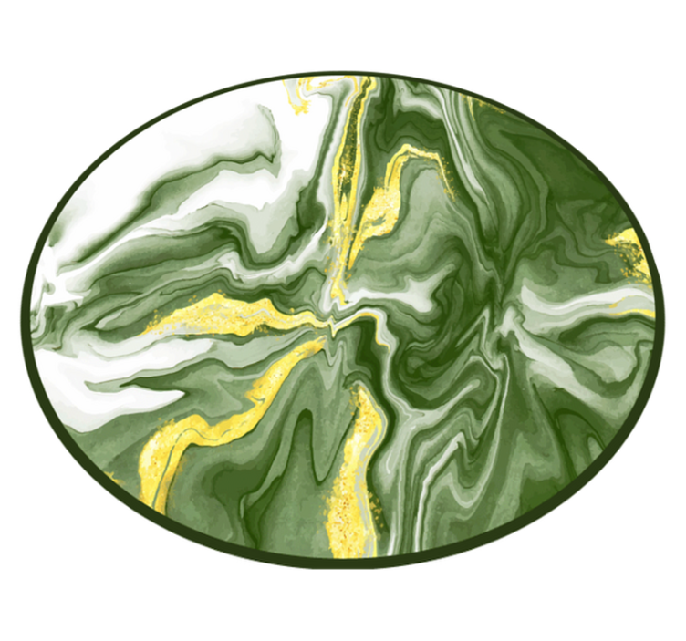 Marbled Elegance marble vinyl rug - TenStickers