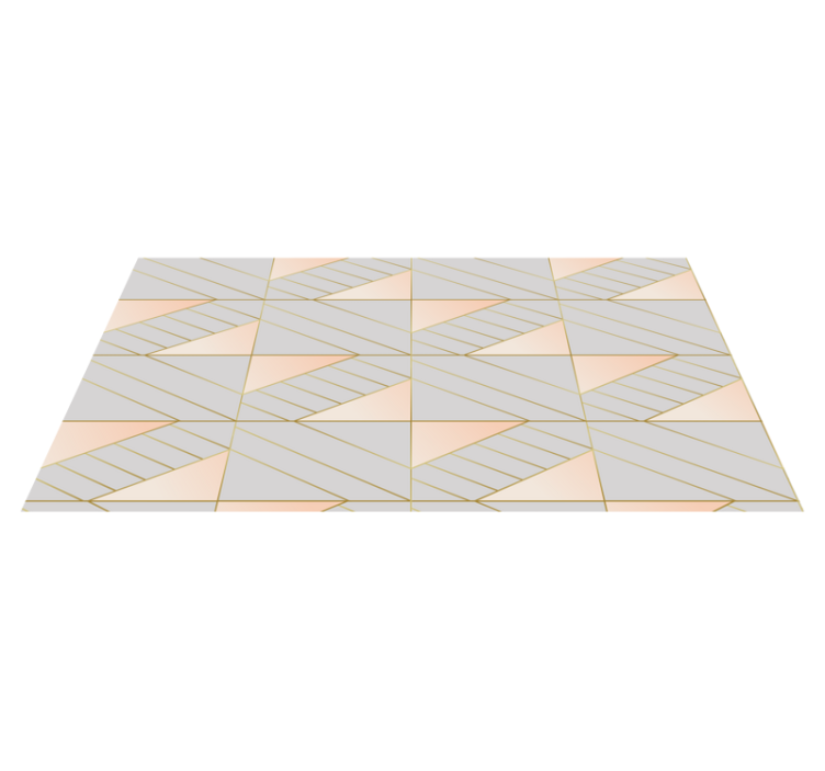 Geometric Patterned geometric rugs - TenStickers