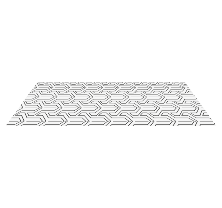 Geometric Pattern geometric rug - TenStickers