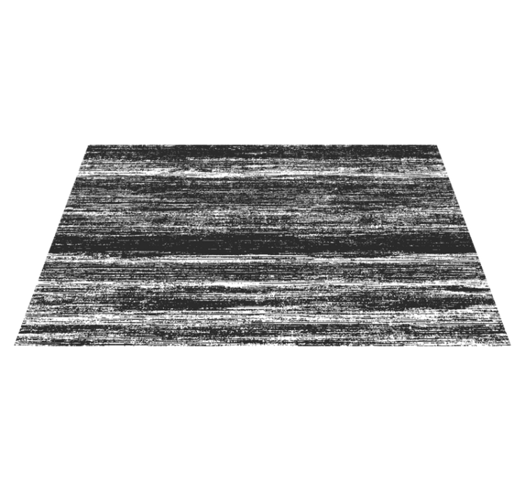 Grey abstract dining room rug - TenStickers