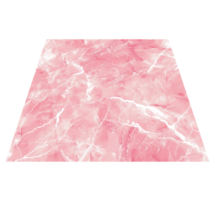 Pink pastel shade marble vinyl rug - TenStickers