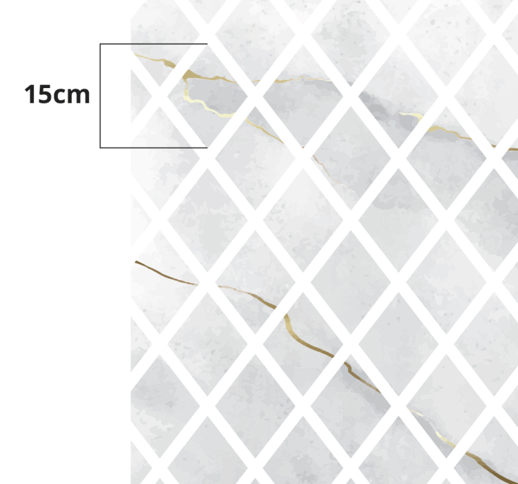 Diamond and beija stone floor tiles - TenStickers