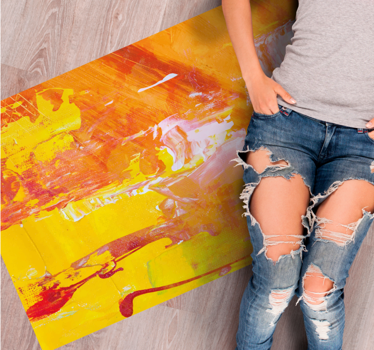 Abstract Marbling texture carpet - TenStickers